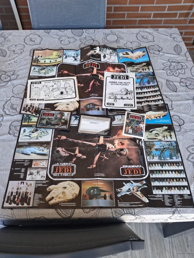 Cataloghi e poster di Star Wars Kenner.