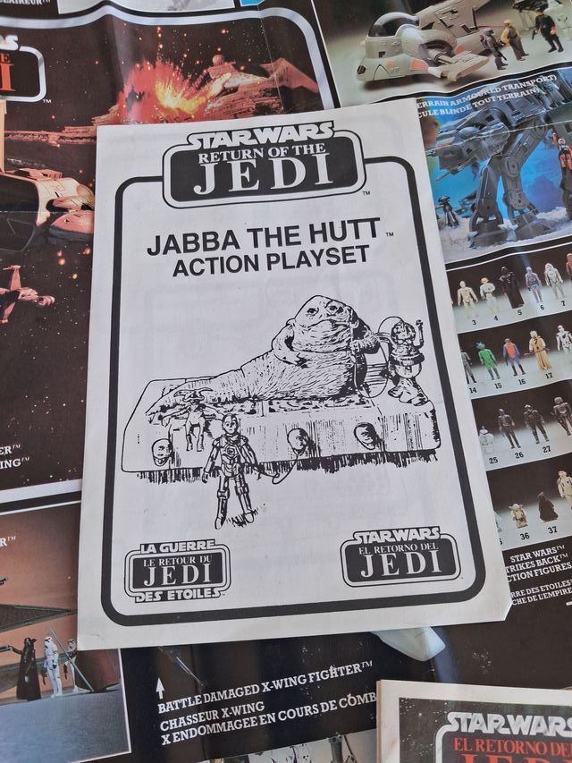 Cataloghi e poster di Star Wars Kenner.