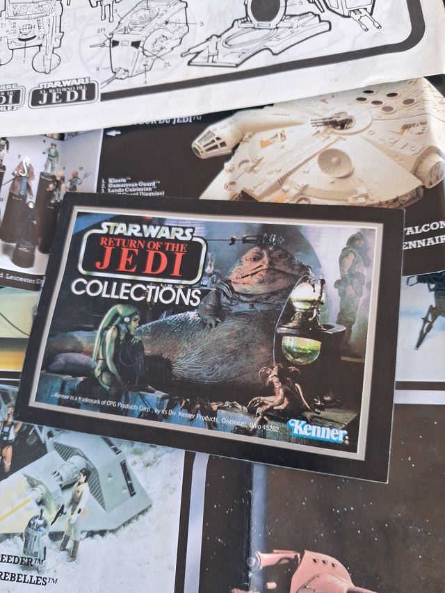 Cataloghi e poster di Star Wars Kenner.