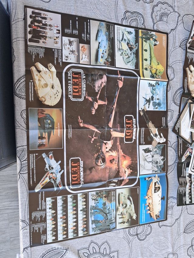 Cataloghi e poster di Star Wars Kenner.