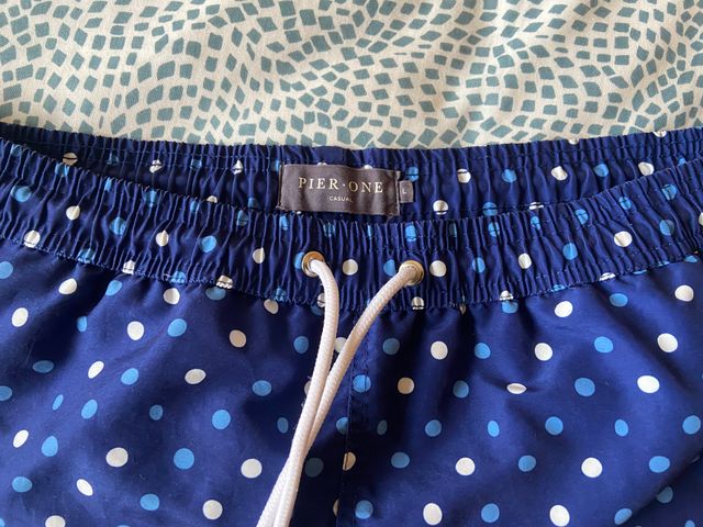 Bañador Pier One Azul Talla L