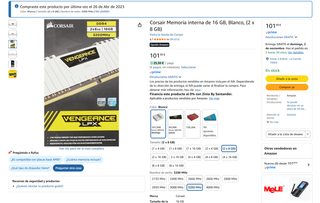 Corsair Vengeance LPX 16GB (2x8GB) DDR4 3200MHz