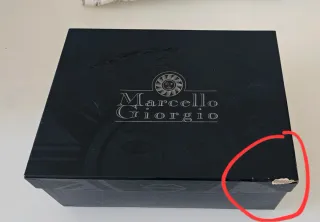 Cornice d'argento "Marcello Giorgio"
