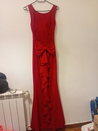 Vestido de fiesta rojo