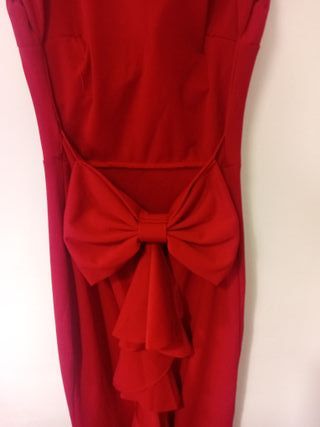 Vestido de fiesta rojo