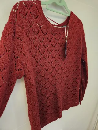 Jersey calado Sfera Granate