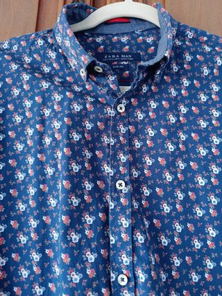 Lote 2 Camisas Zara Hombre 