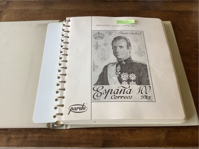 Álbum sellos España Juan Carlos I. 1977 /1990