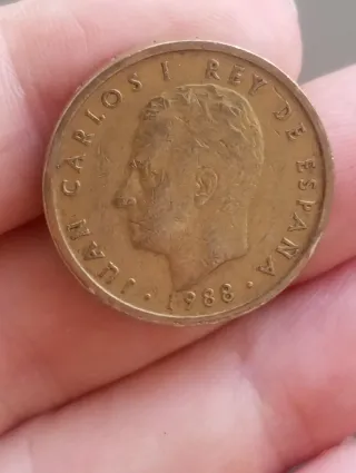 Moneda 100 Pesetas Juan Carlos 1988