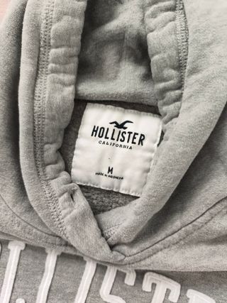 Sudadera Hollister Gris
