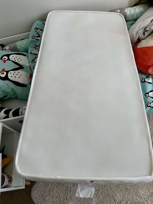 Colchón cuna 70x140 antiahogamiento y desenfudable