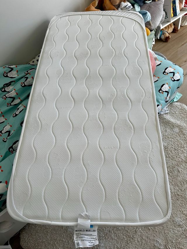 Colchón cuna 70x140 antiahogamiento y desenfudable