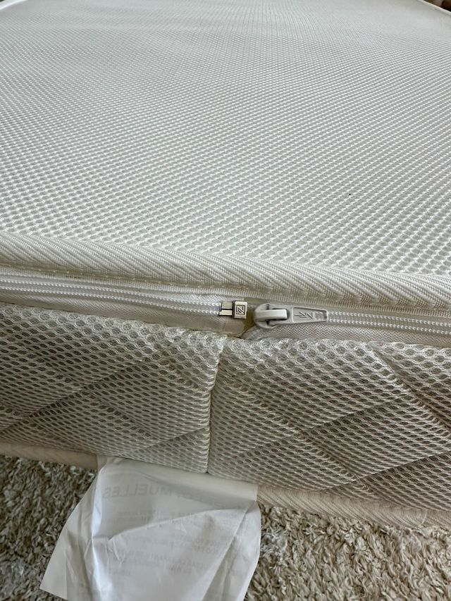 Colchón cuna 70x140 antiahogamiento y desenfudable