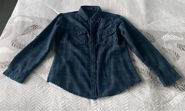 Camisa de franela a cuadros