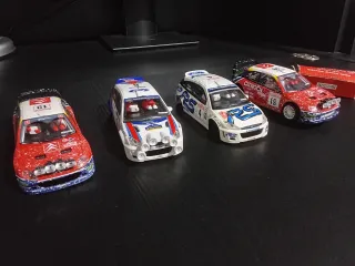 Lote Scalextric: Xsara y Focus