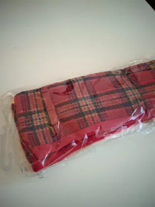 Guantes de estampado escocés