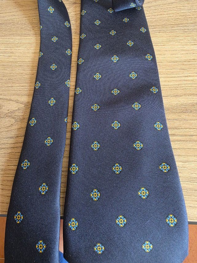 Corbata E. Marinella Azul