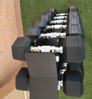 Soporte para mancuernas!