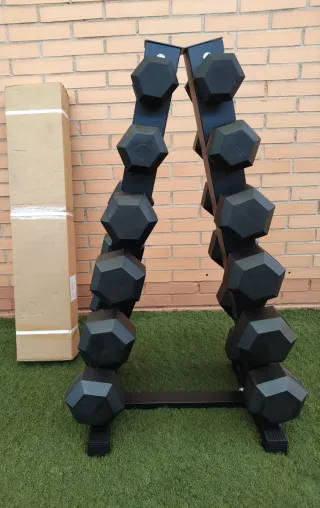 Soporte para mancuernas!
