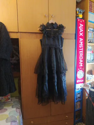 Disfraz Miércoles Addams Talla Única