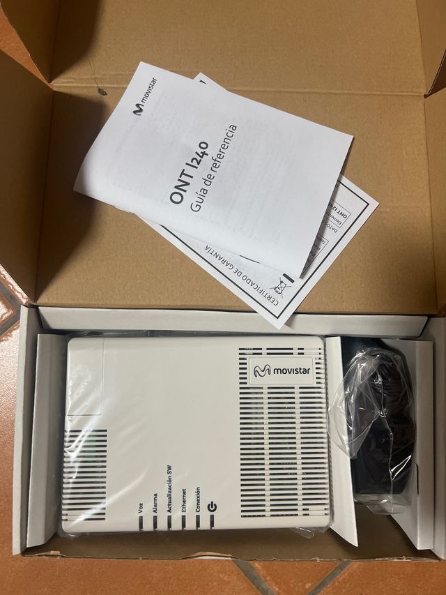 20 unidades Router Movistar ONT 1240