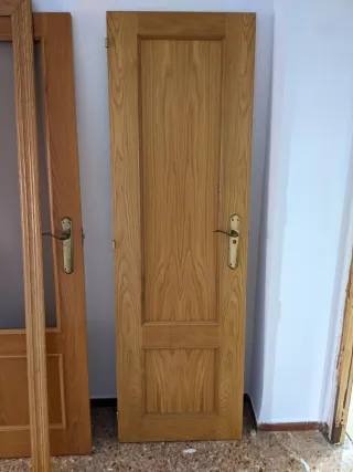 Puerta madera 190x60 cm