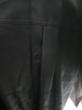 Chaqueta Zara efecto piel negra Talla S
