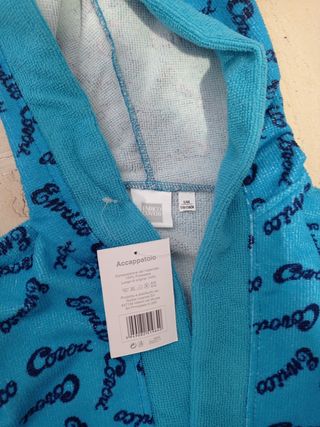 Accappatoio bimbo Enrico Coveri 5/6 anni