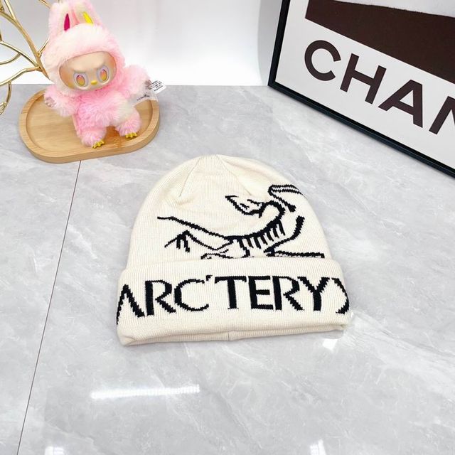 Gorro Arc'teryx Negro y Blanco