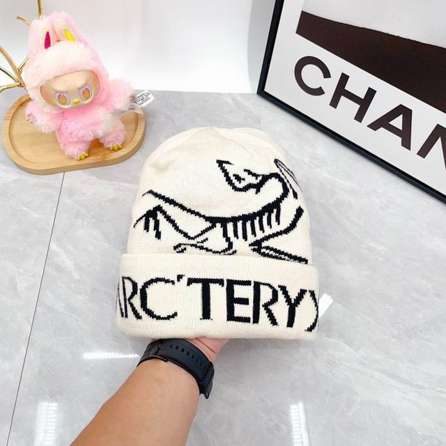 Gorro Arc'teryx Negro y Blanco