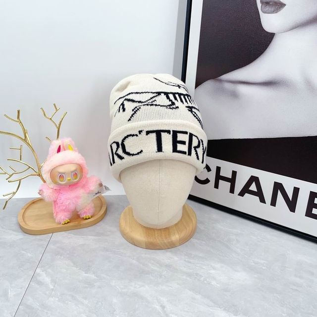 Gorro Arc'teryx Negro y Blanco