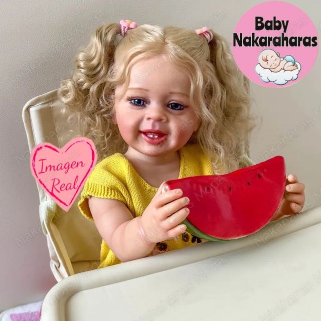 Muñeca reborn bebé silicona 