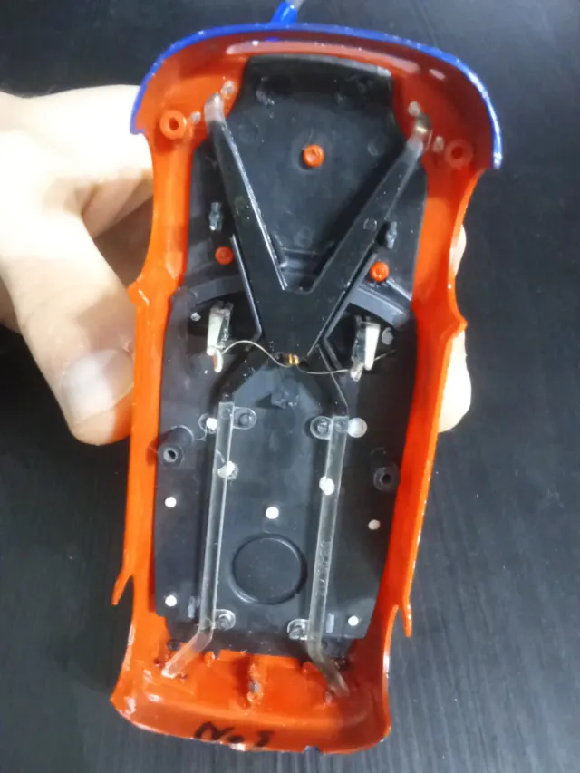 Carrocería Scalextric Xsara efecto nieve.