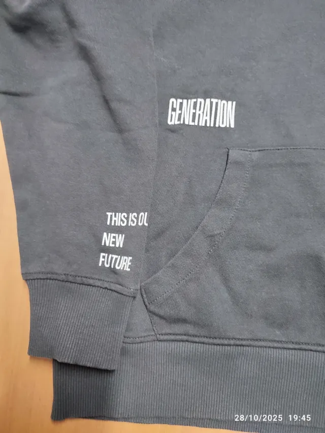 Sudadera negra niño