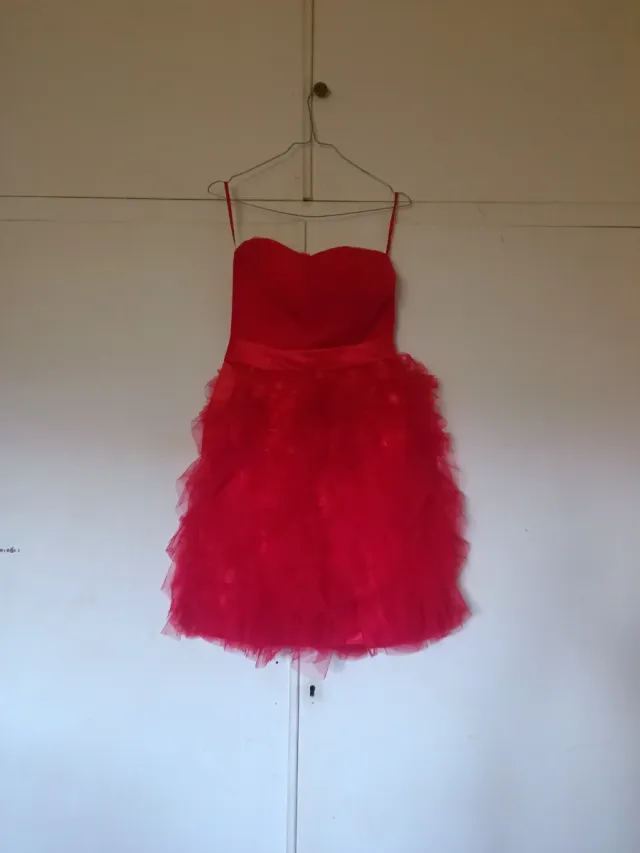 Vestido de fiesta rojo