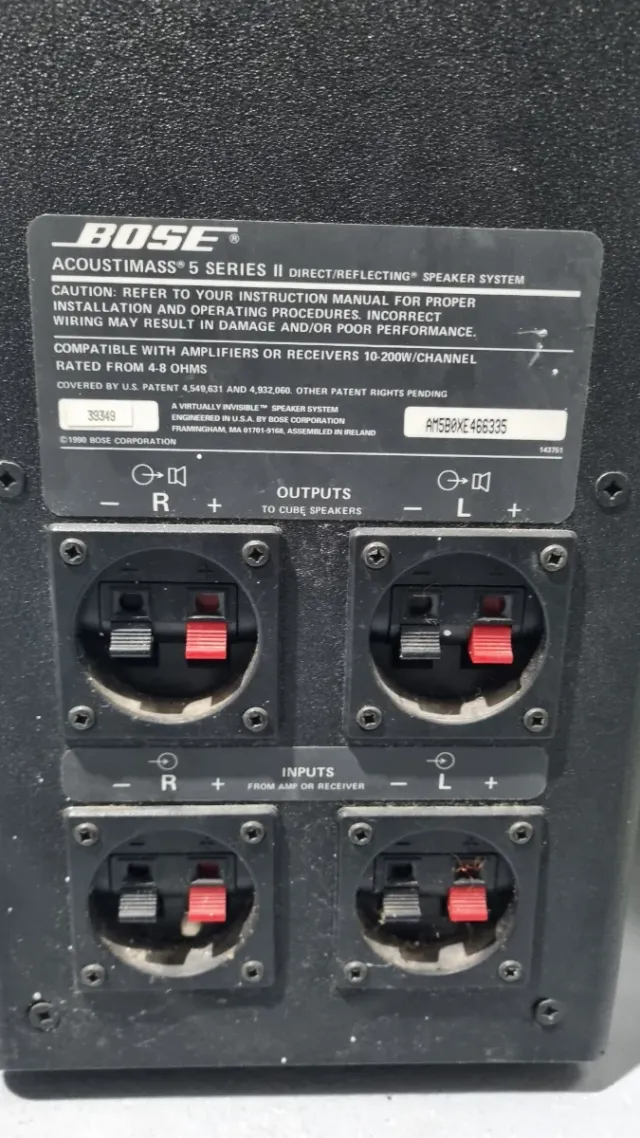 Bose Acoustimass 5 Series II - Modulo Bassi