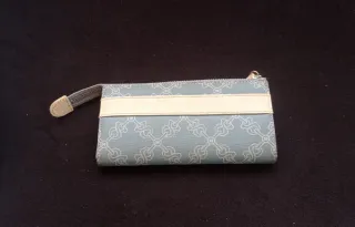 Cartera Tous Azul y Beige