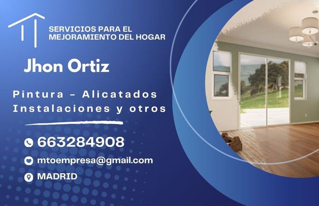 PINTURA Y ALICATADO EN MADRID