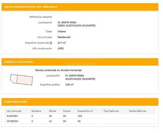 Terreno en venta en Alcoy/Alcoi