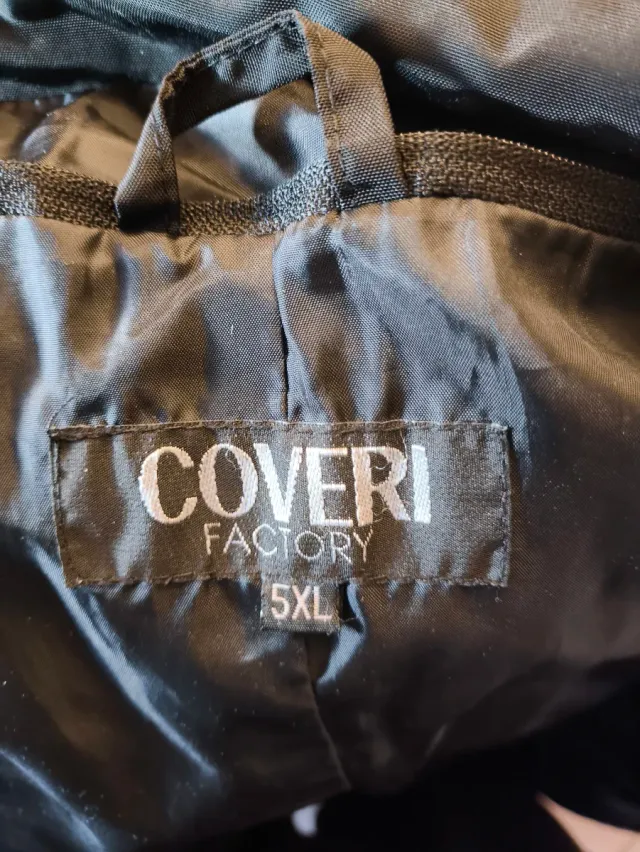 Piumino Coveri 5XL Nero