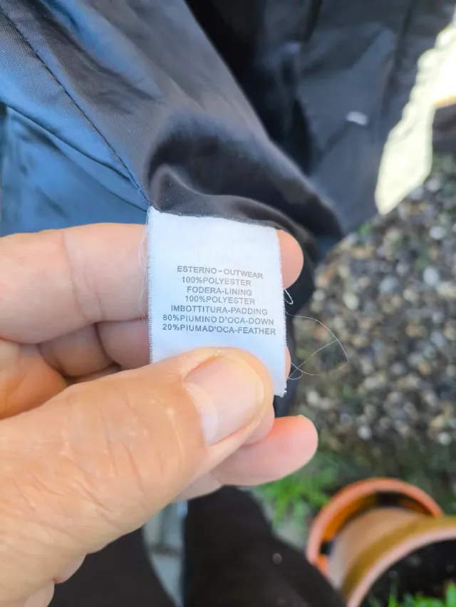 Piumino Coveri 5XL Nero