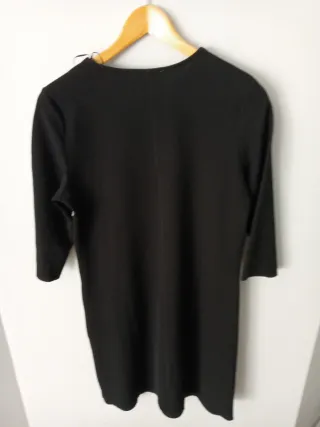 Vestido Zara Estampado Cadena Talla M