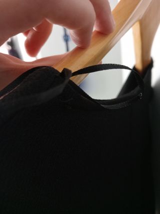 Vestido Zara Estampado Cadena Talla M