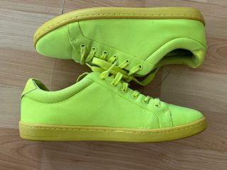 Zapatillas Zara Verde Neón Talla 38
