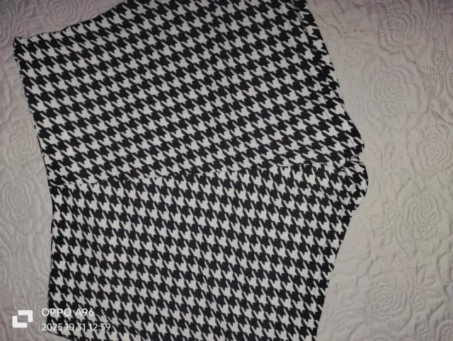 Falda pantalón pata de gallo