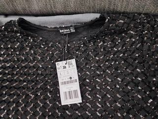 Camiseta Stradivarius negra talla L