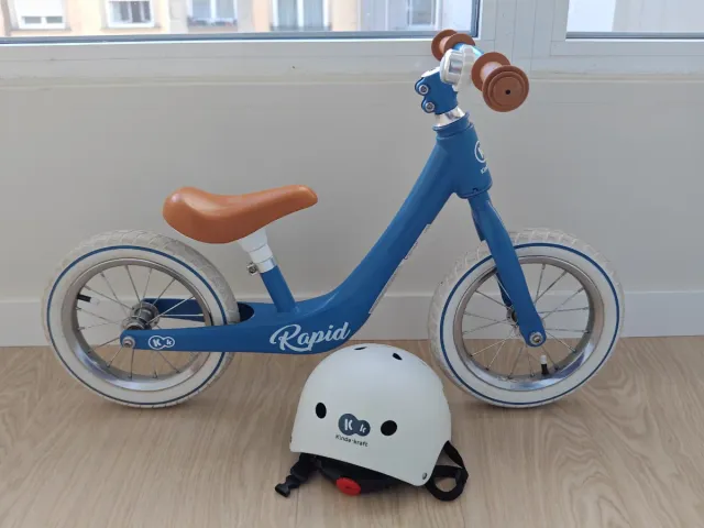 Bici de equilibrio Kinderkraft Rapid azul