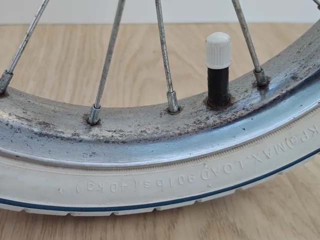 Bici de equilibrio Kinderkraft Rapid azul