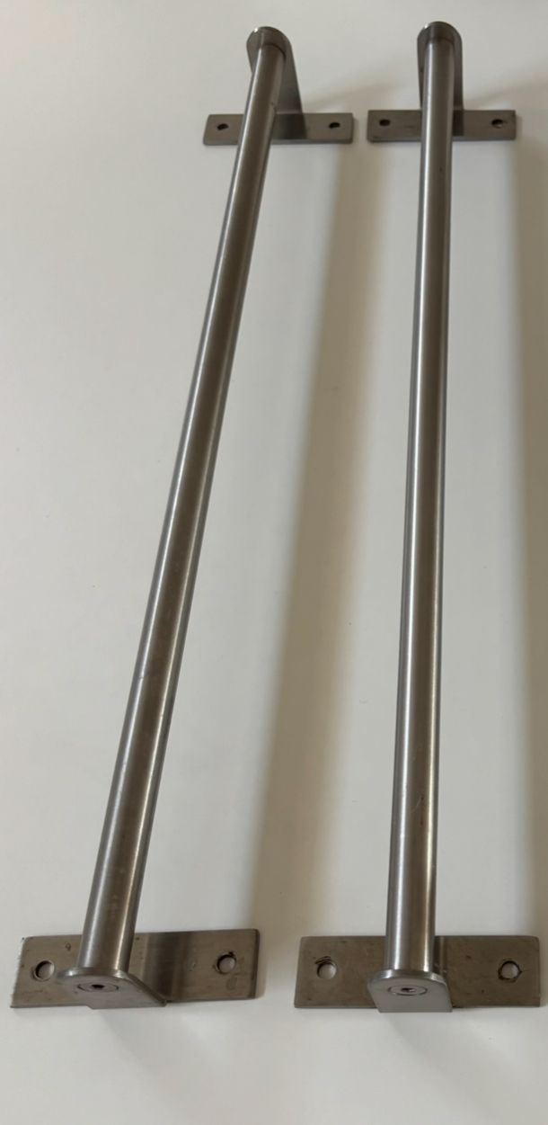 Lote 2 portarrollos + 1 toallero