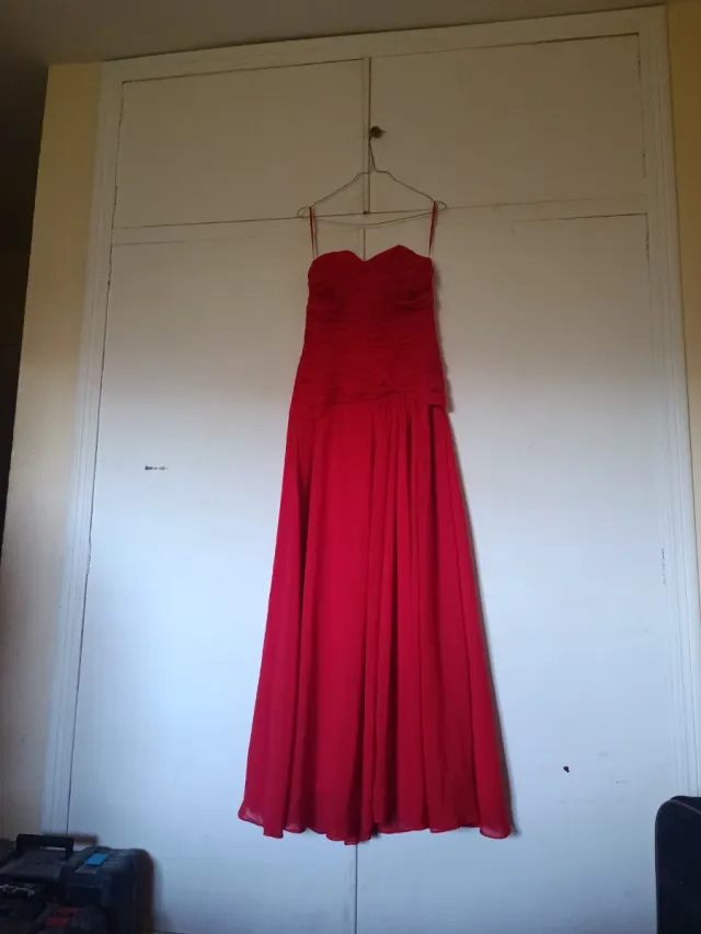 Vestido de fiesta rojo